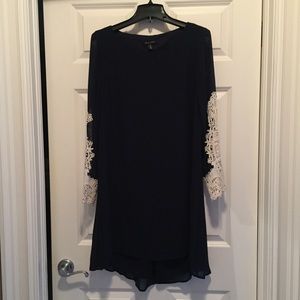 Jodi Kristopher Navy Dress